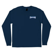 Camibuso Santa Cruz x Thrasher Flame Dot Navy