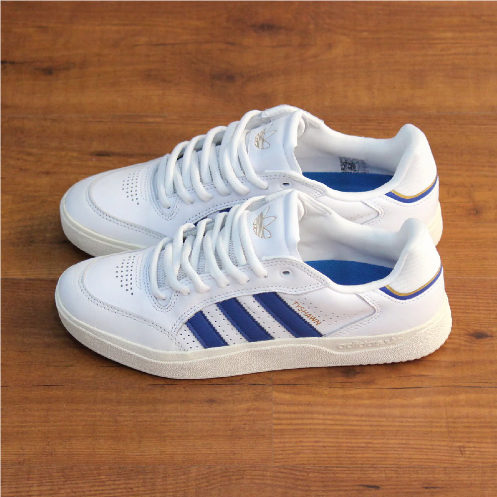 Zapatos Adidas Tyshawn Low White Royal Blue