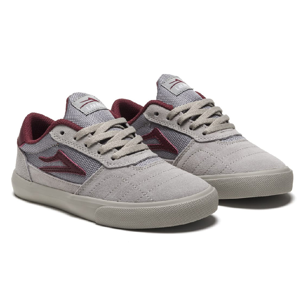 Zapatos Lakai Cambridge Grey Burgundy