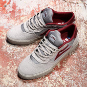 Zapatos Lakai Cambridge Grey Burgundy