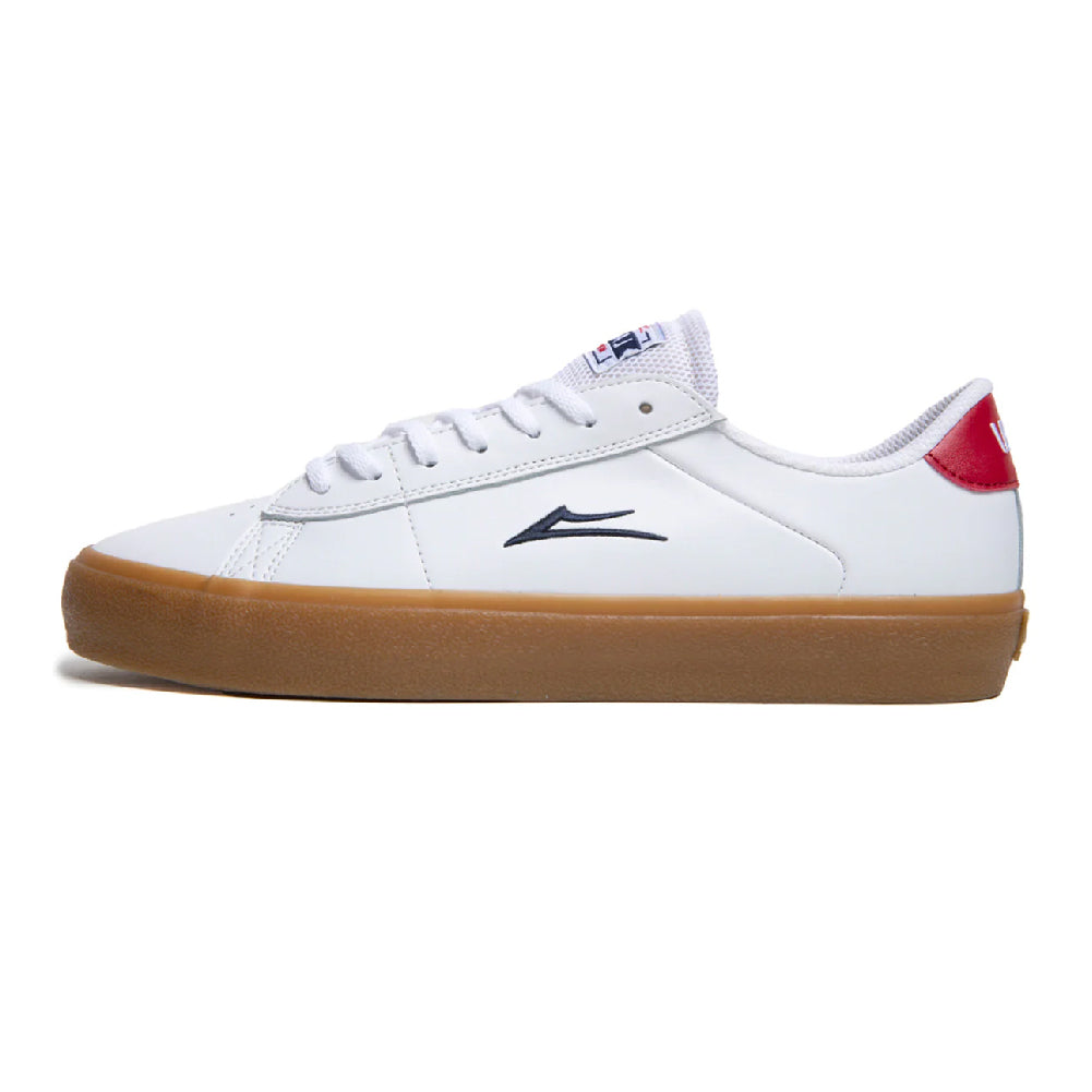 Zapatos Lakai Newport White Gum