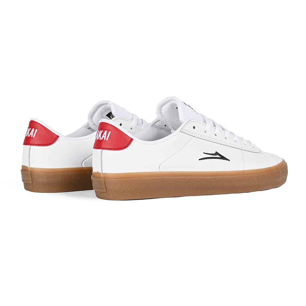 Zapatos Lakai Newport White Gum