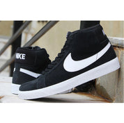 Zapatos Nike SB Blazer Mid Black White