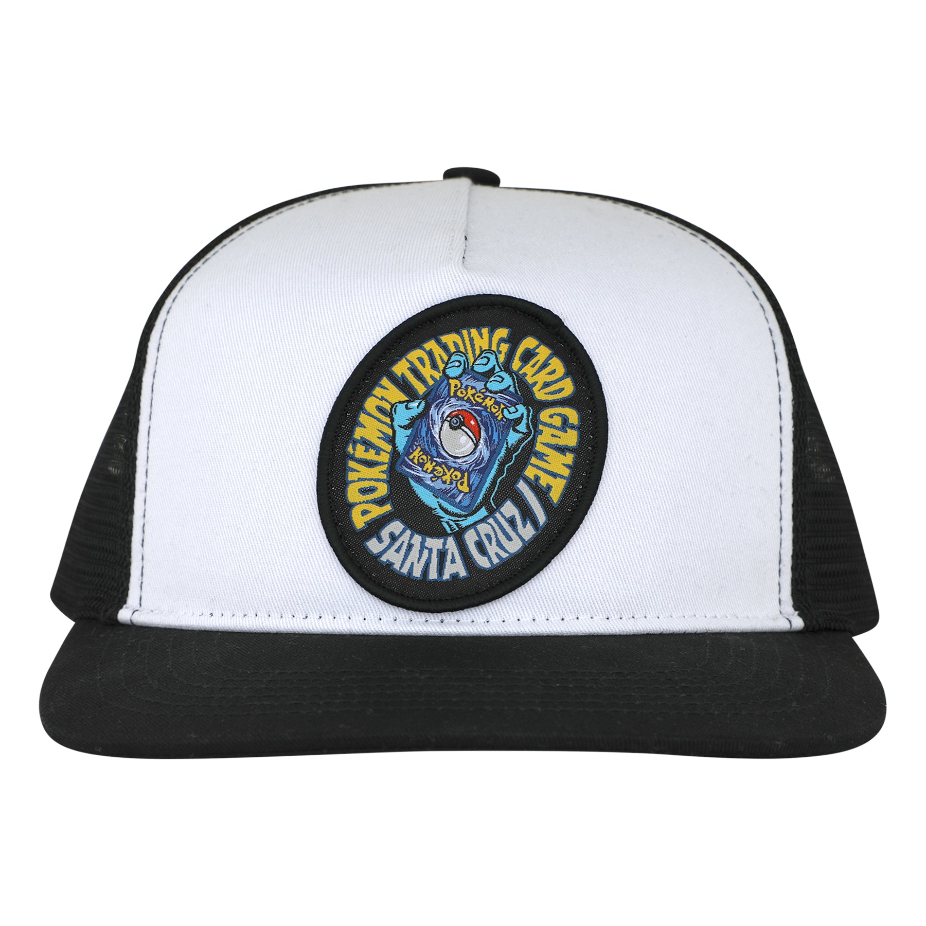 Gorra Trucker Santa Cruz x Pokémon TCG Hand White/Black