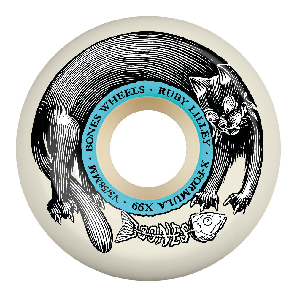 Ruedas Bones Lilley Black Cat V5 Sidecuts 99a X-Formula