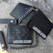 Billetera Santa Cruz Check Web Strip