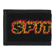 Billetera Spitfire Flames Script Bifold Wallet