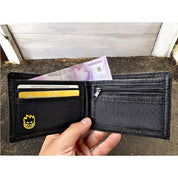 Billetera Spitfire Flames Script Bifold Wallet