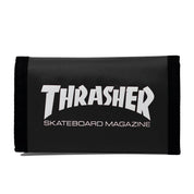 Billetera Thrasher Skatemag Velcro Black