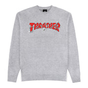 Buso Thrasher Chains By Daniel Shepard Crewneck