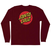 Camibuso Santa Cruz Classic Dot Maroon