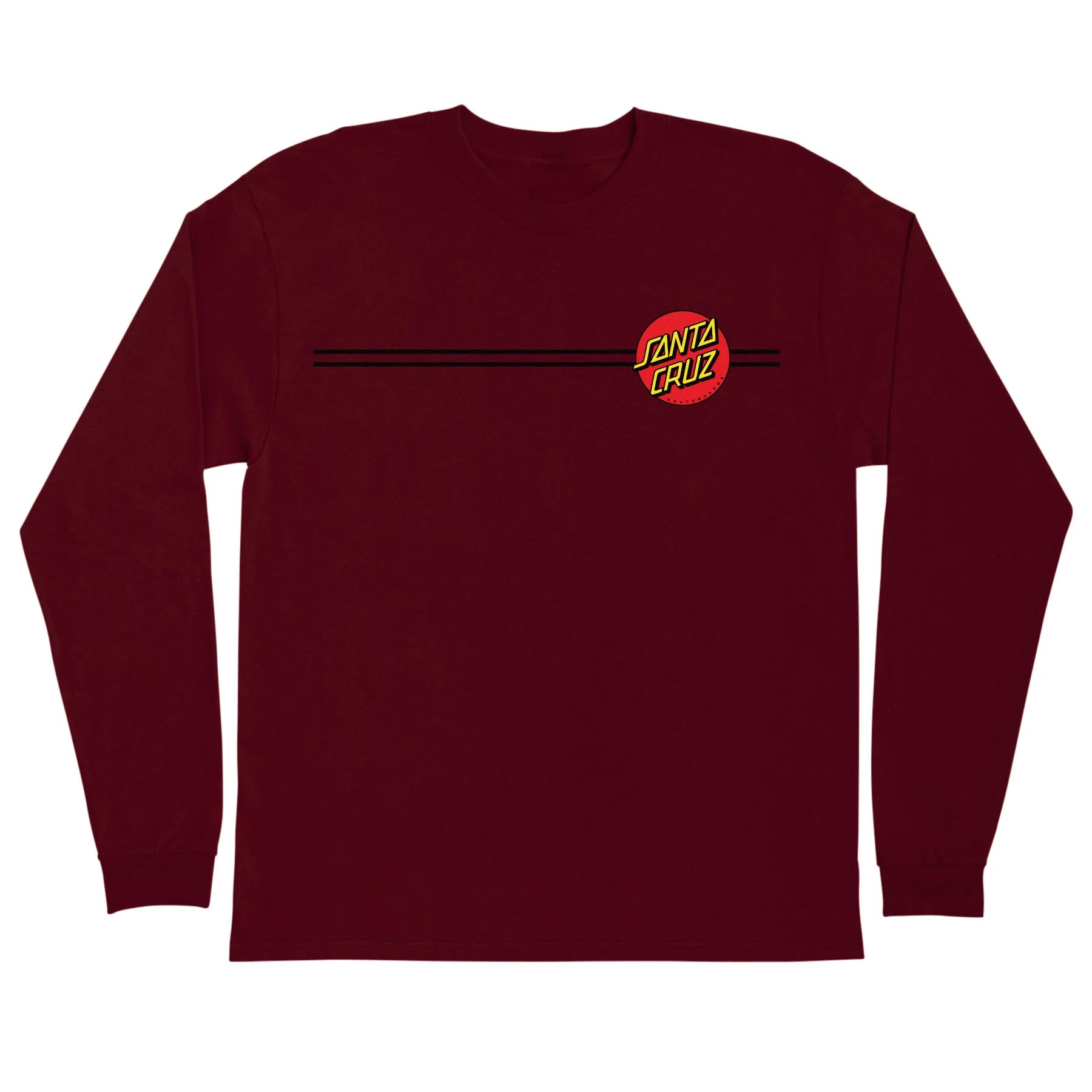 Camibuso Santa Cruz Classic Dot Maroon