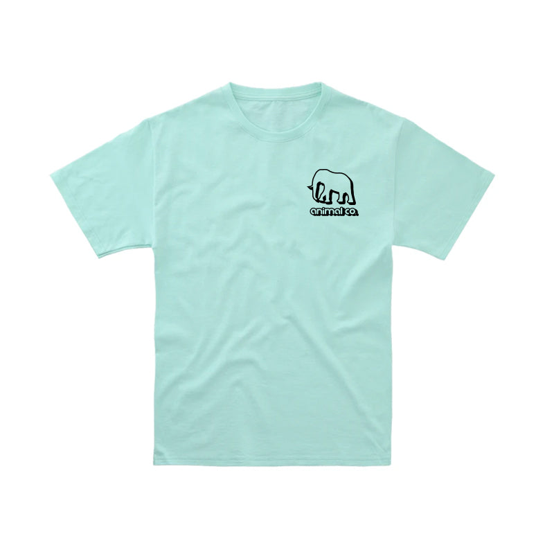 Camiseta Animal Co Elegante Menta