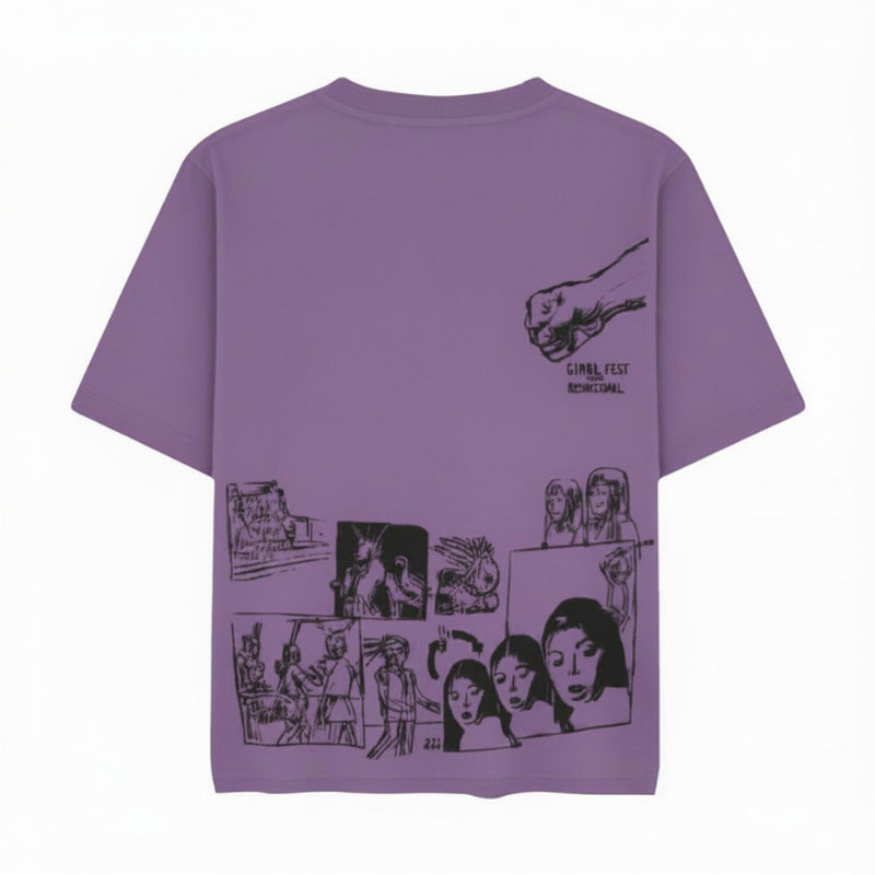 Camiseta FA Stark Fist of Retrieval Purple