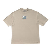 Camiseta Otra Forma x On Board Aguante la Pela Beige