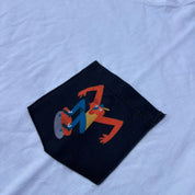 Camiseta Pegatina Criolla x On Board Shop Blanca