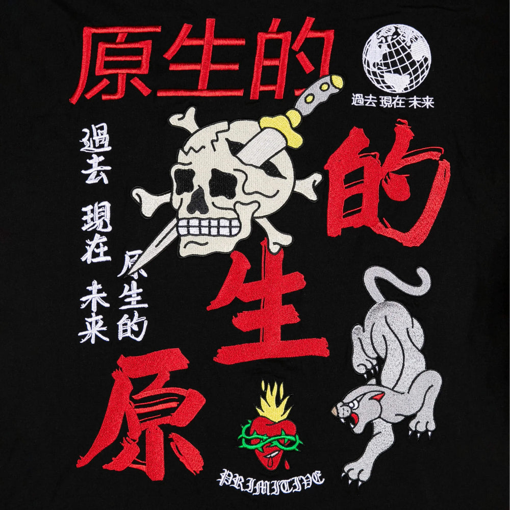 Camiseta Primitive Outsider Black