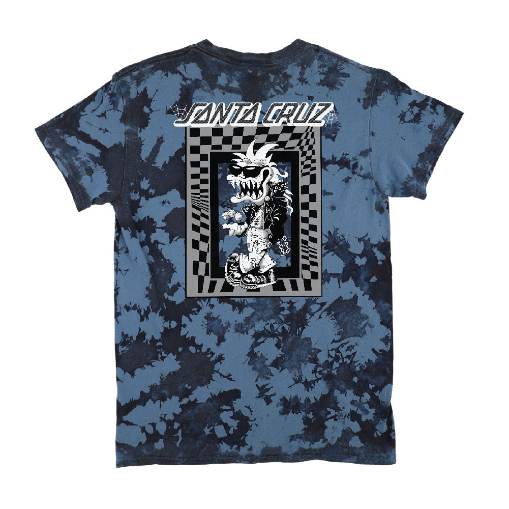 Camiseta Santa Cruz Check Gremlin Iced Navy