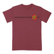 Camiseta Santa Cruz Classic Dot Cardinal