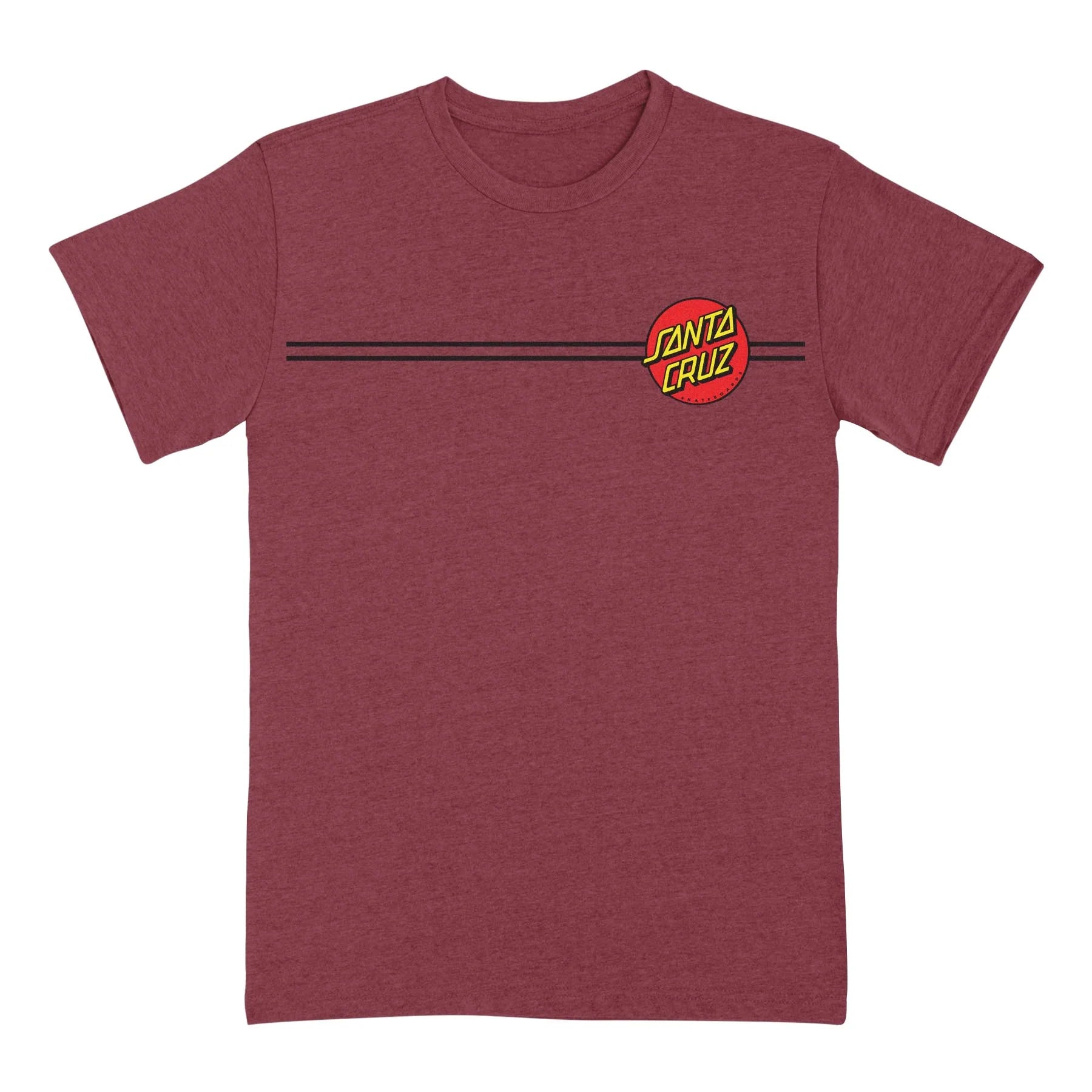 Camiseta Santa Cruz Classic Dot Cardinal