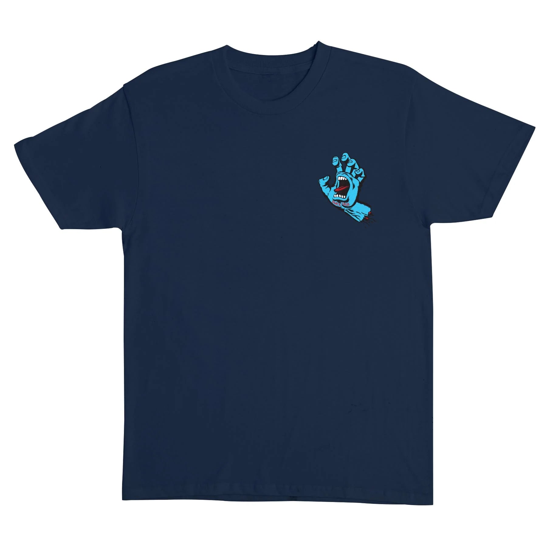 CamisetaSantaCruzScreamingHandNavy.webp