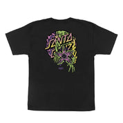 Camiseta Santa Cruz x Stranger Things Demogorgon Dot Black