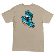 Camiseta Santa Cruz x Stranger Things Screaming Lights Sand