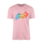 Camiseta Simple Co Duo Tono Pink