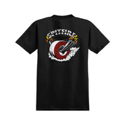 Camiseta Spitfire Burnout Pocket Black