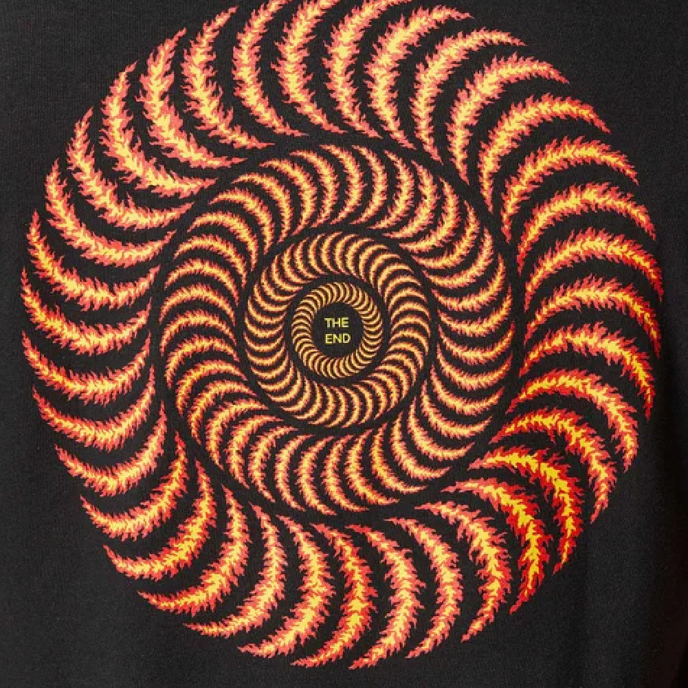 Camiseta Spitfire OG Classic Flame Black