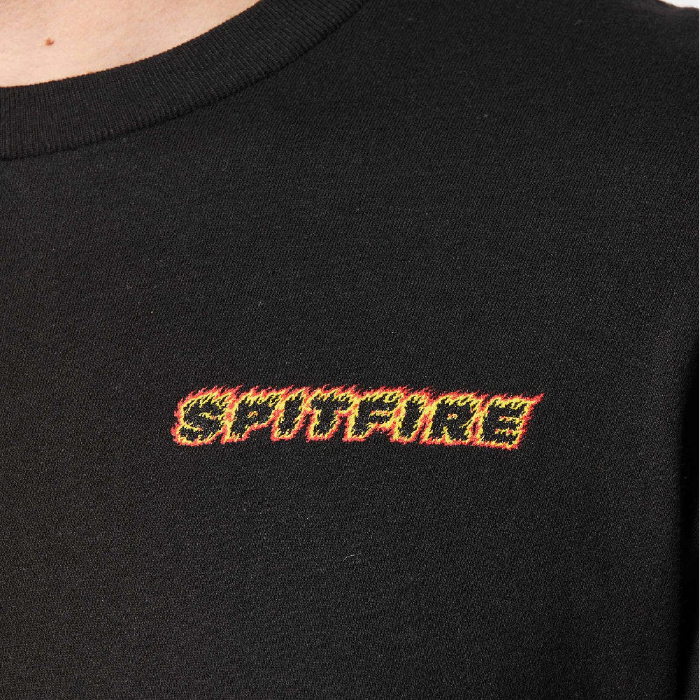 Camiseta Spitfire OG Classic Flame Black