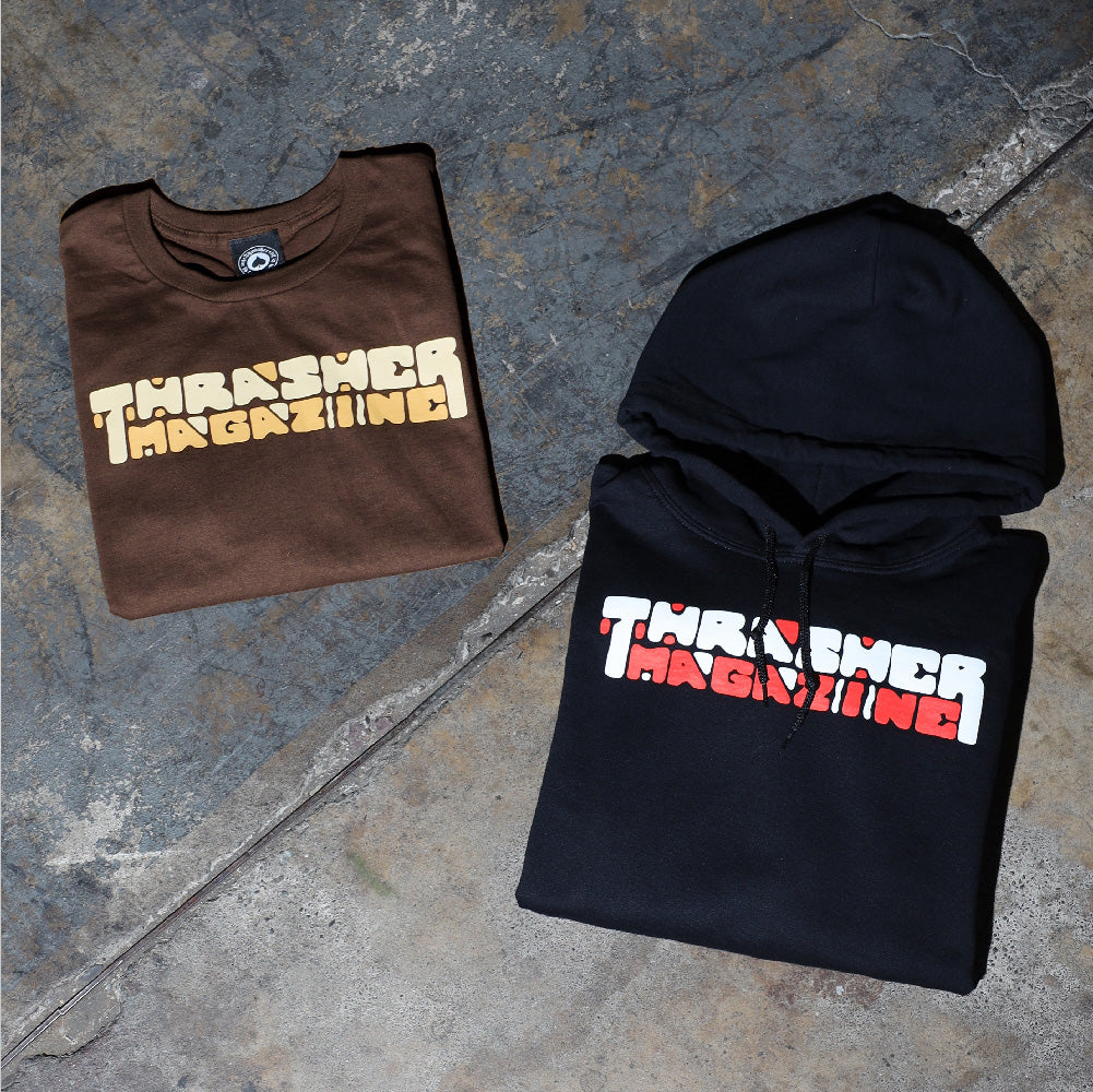 Camiseta Thrasher Blocks Chocolate