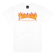 Camiseta Thrasher Flame White