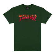 Camiseta Thrasher Fuego Forest