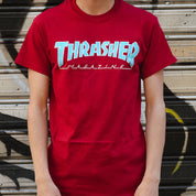 Camiseta Thrasher Outlined Red