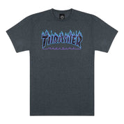 Camiseta Thrasher Purple Flame