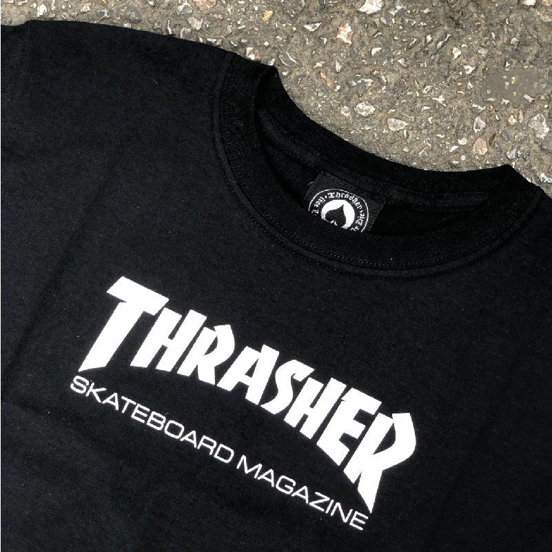 Camiseta Thrasher Skate Mag Black