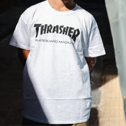 Camiseta Thrasher Skate Mag White