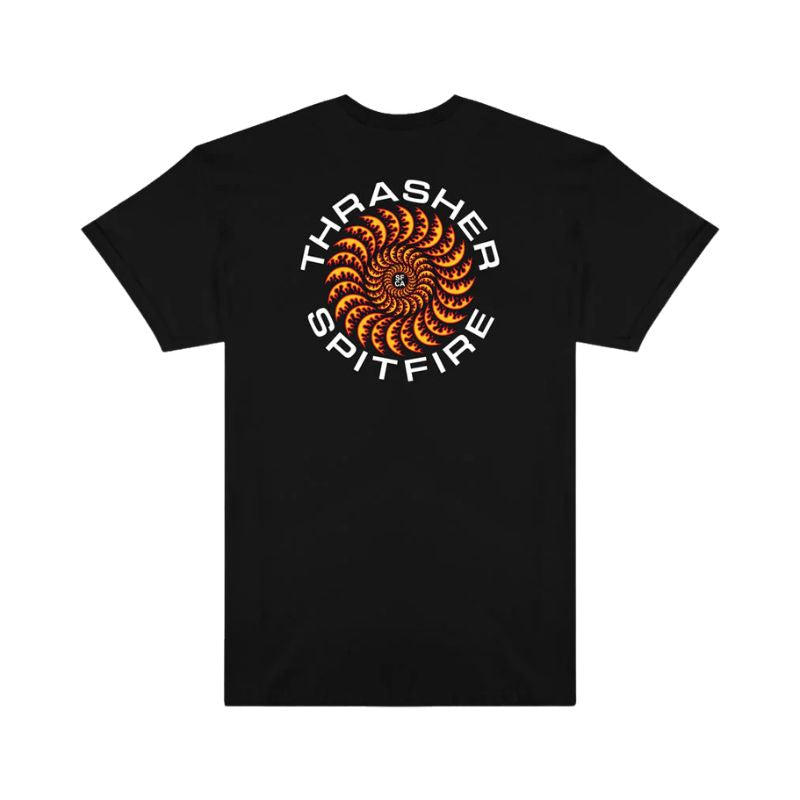 Camiseta Thrasher x Spitfire Classic Swirl