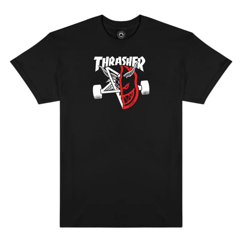 Camiseta Thrasher x Spitfire Thrash & Burn