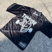 Camiseta Thrasher x Spitfire Thrash & Burn Football Jersey