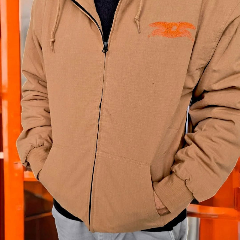 Chaqueta Antihero Basic Eagle Ripstop Brown