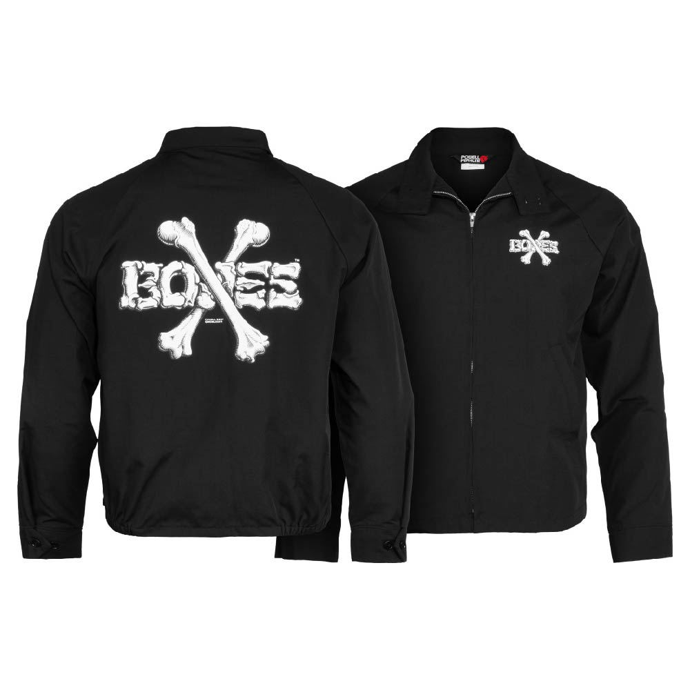 Chaqueta Powell Peralta Cross Bones Black
