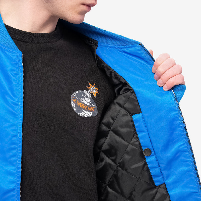 Chaqueta The Hundreds Earl Bomber Blue