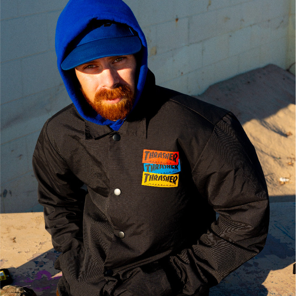 Chaqueta Thrasher Sticker Coach
