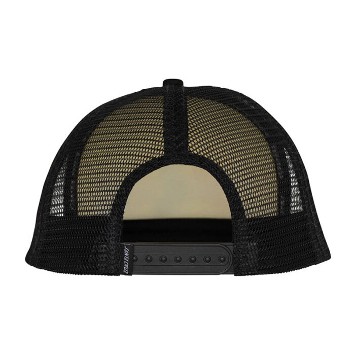 Gorra Santa Cruz x Thrasher Screaming Logo Mesh Trucker White Black