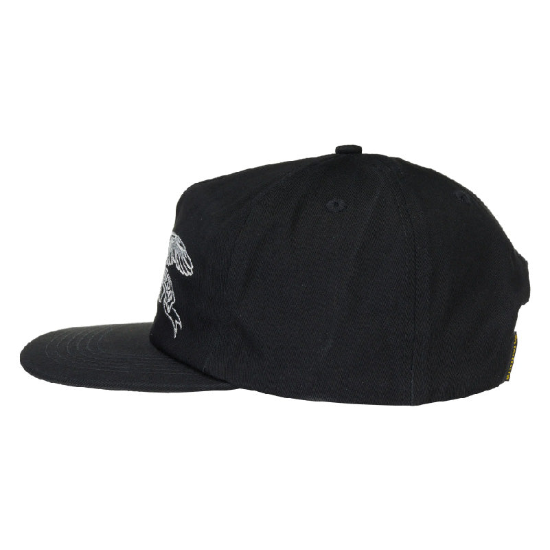 Gorra Antihero Basic Eagle Snapback Black Grey