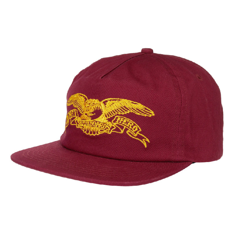 Gorra Antihero Basic Eagle Snapback Wine