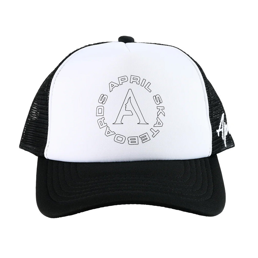 Gorra April Skateboards Full Circle Black