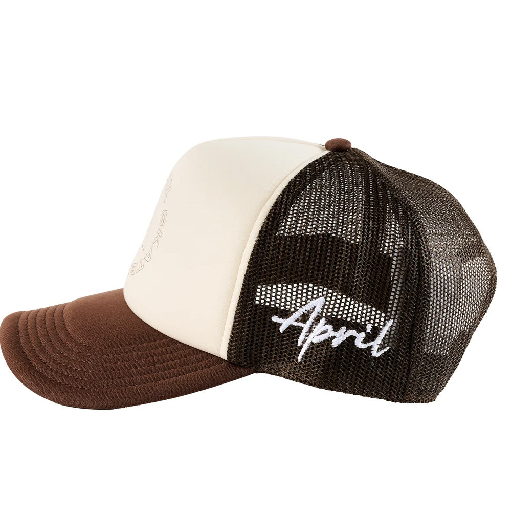 Gorra April Skateboards Full Circle Brown